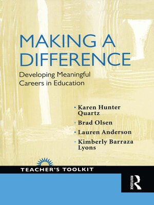 cover image of Making a Difference
